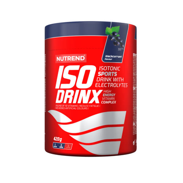 Ізотонік у порошку Nutrend Isodrinx (cмородина) 420 г