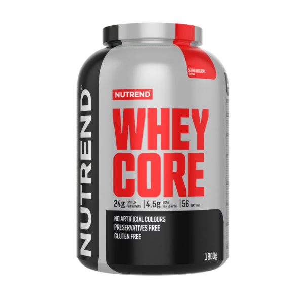 Протеїн Nutrend Whey Core (полуниця) 1800 г