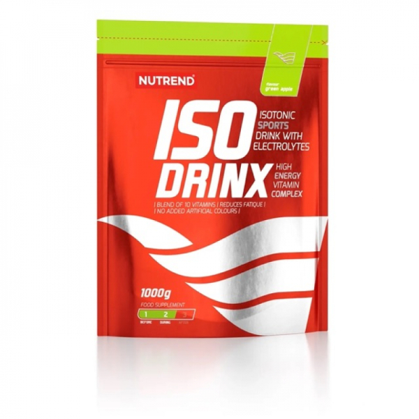 Ізотонік у порошку Nutrend Isodrinx (зелене яблуко) 1000 г