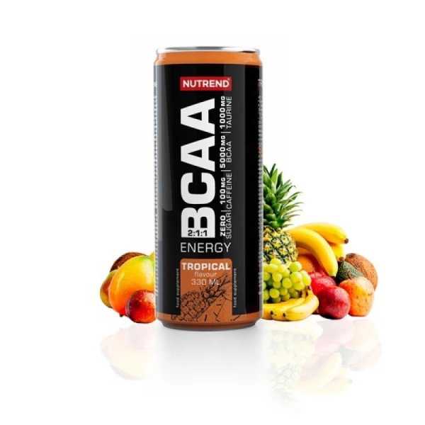 Енергетичний напій Nutrend BCAA Energy (тропік) 330 мл