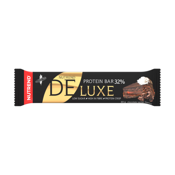Протеїновий батончик Nutrend DeLuxe (шоколадний захер) 60 г