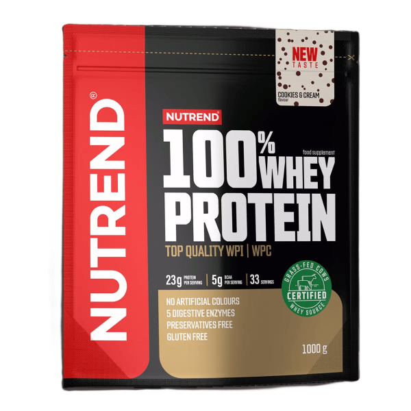 Протеїн Nutrend 100% Whey Protein (печиво + крем) 1000 г 