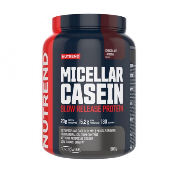 Протеїн Nutrend Micellar Casein (шоколад + какао) 900 г