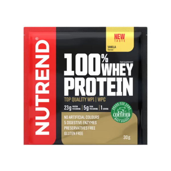 Протеїн Nutrend 100% Whey Protein (ваніль) 30 г  