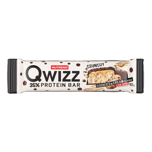 Протеїновий батончик Nutrend Qwizz Protein Bar (печиво та крем) 60 г