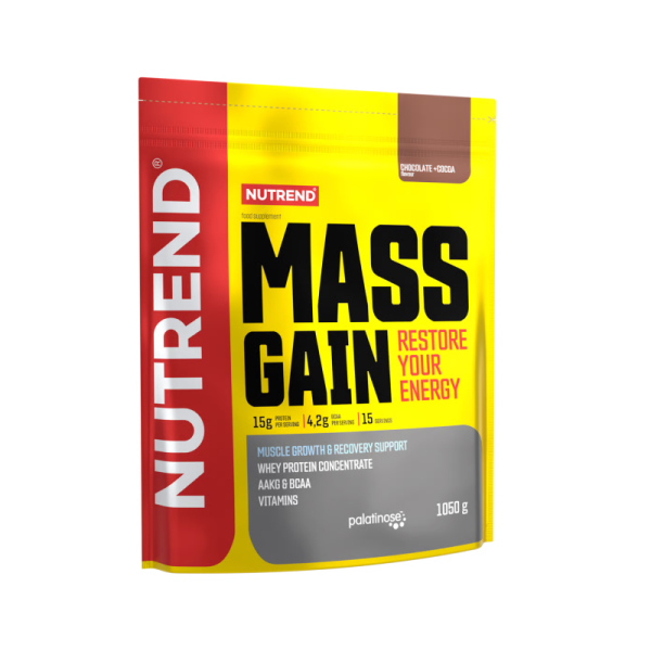 Гейнер Nutrend Mass Gain (шоколад + какао) 1050 г