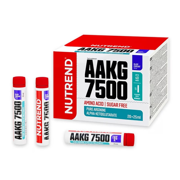 Амінокислота Nutrend AAKG 7500 (чорна смородина) 20x25 мл
