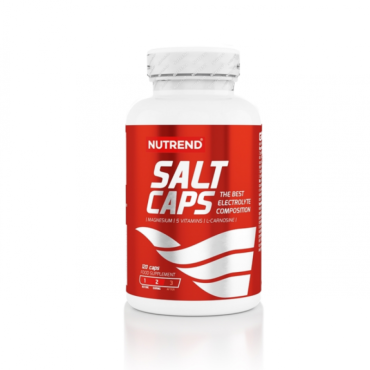 Сольові таблетки проти спазмів Nutrend Salt caps, 120 капсул