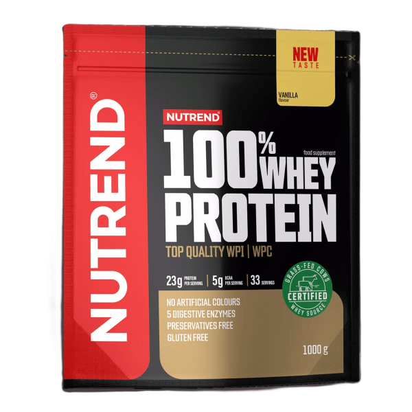Протеїн Nutrend 100% Whey Protein (ваніль) 1000 г  