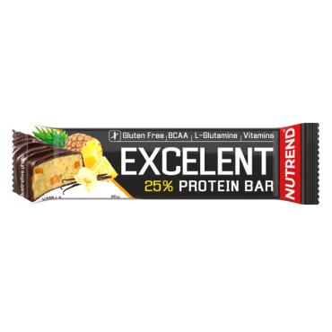 Протеїновий батончик Nutrend Excelent Protein bar (ананас + ваніль) 85 г