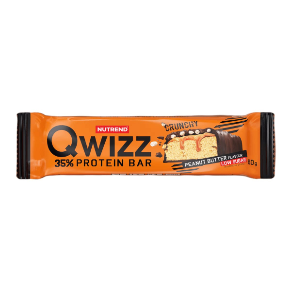 Протеїновий батончик Nutrend Qwizz Protein Bar (арахісове масло) 60 г