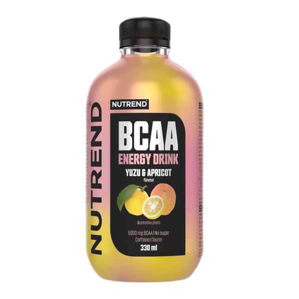 Енергетичний напій Nutrend BCAA Energy Drink (юзу+абрикос) 330 мл