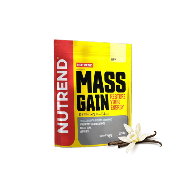 Гейнер Nutrend Mass Gain (ваниль) 1050 г