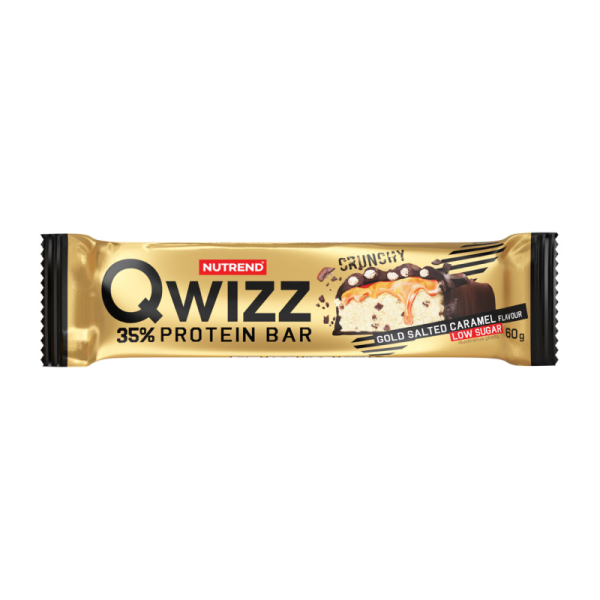 Протеїновий батончик Nutrend Qwizz Protein Bar (солона карамель) 60 г