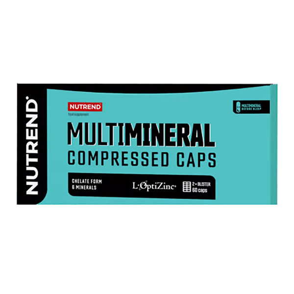 Вітаміни Nutrend Multimineral Compressed Caps, 60 капсул