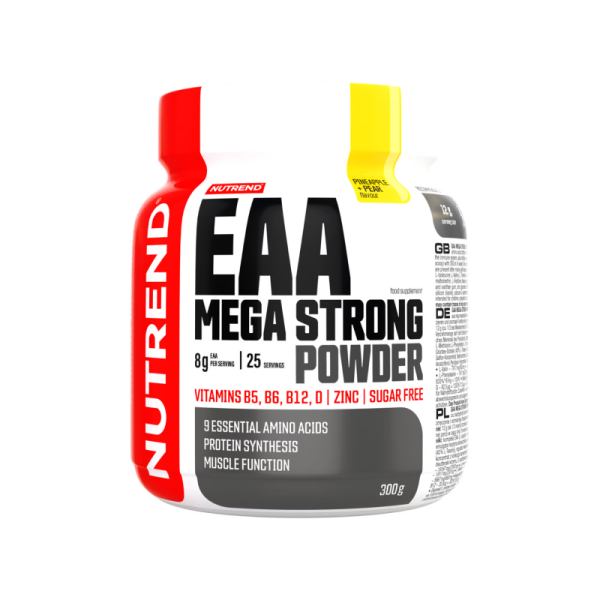 Суміші амінокислот Nutrend EAA Mega Strong Powder (ананас+груша) 300 г