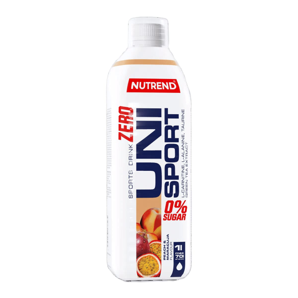 Ізотонічний напій Nutrend Unisport Zero (персик + маракуйя) 1000 мл