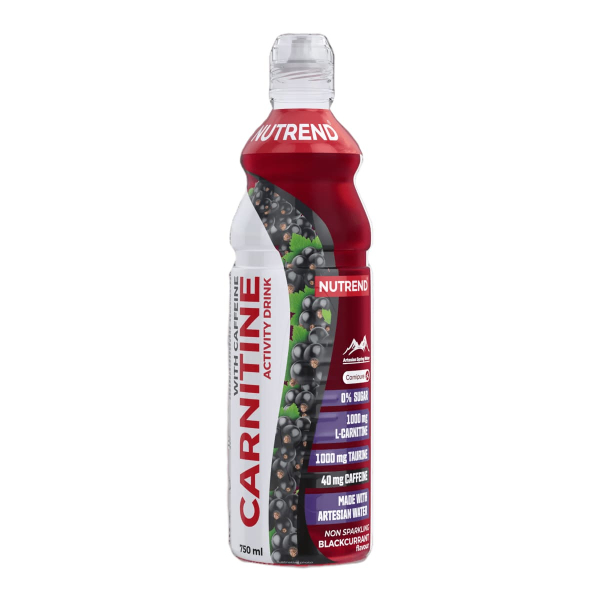 Жироспалювач Nutrend Carnitine Activity Drink with Caffeine (чорна смородина) 750 мл