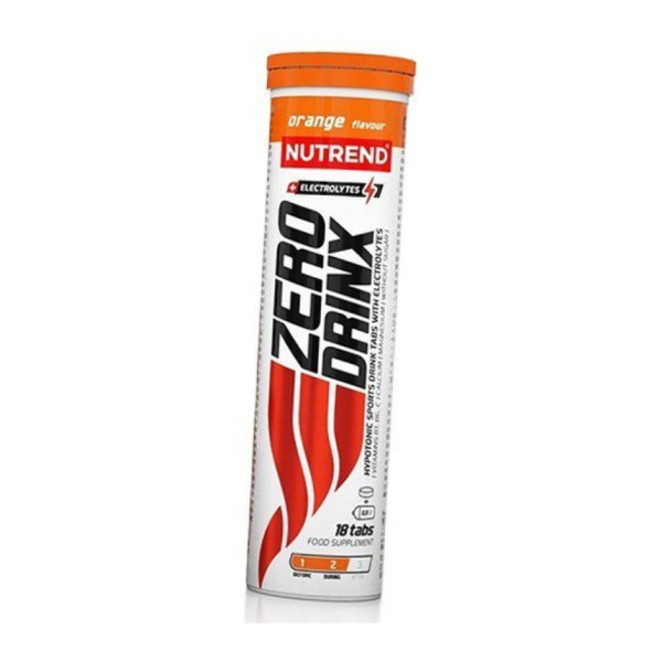 Ізотонік у таблетках Nutrend Zero Drinx Tabs (aпельсин) 18 таблеток