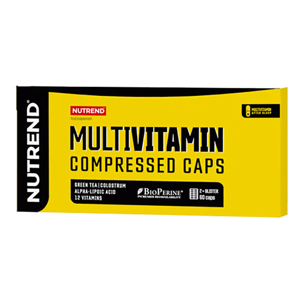 Вітаміни Nutrend Multivitamin Compressed Caps, 60 капсул
