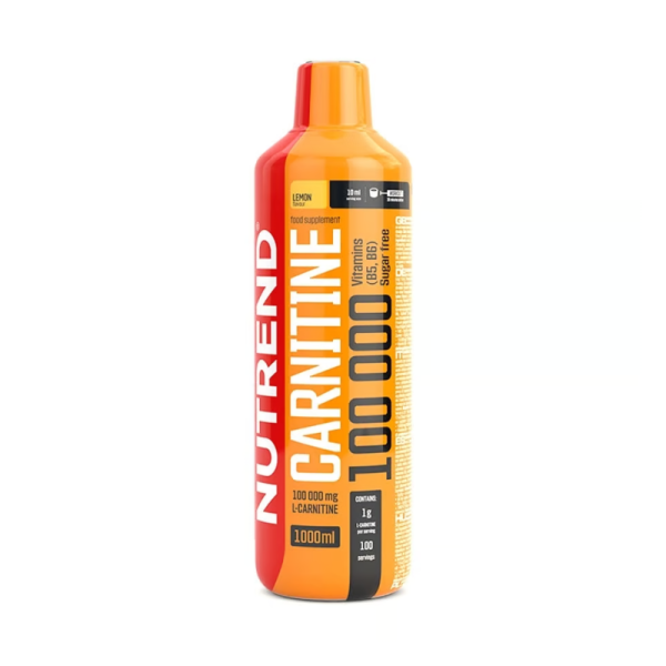 Жироспалювач Nutrend Carnitine 100000 (лимон) 1000 мл
