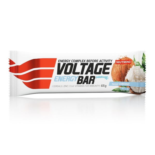 Вуглеводний батончик Nutrend Voltage Energy bar (кокос) 65 г