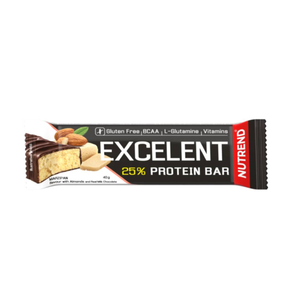 Протеїновий батончик Nutrend Excelent Protein bar (марципан + мигдаль) 40 г