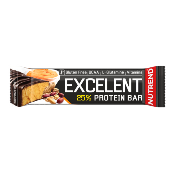 Протеїновий батончик Nutrend Excelent Protein bar (aрахісове масло) 85 г